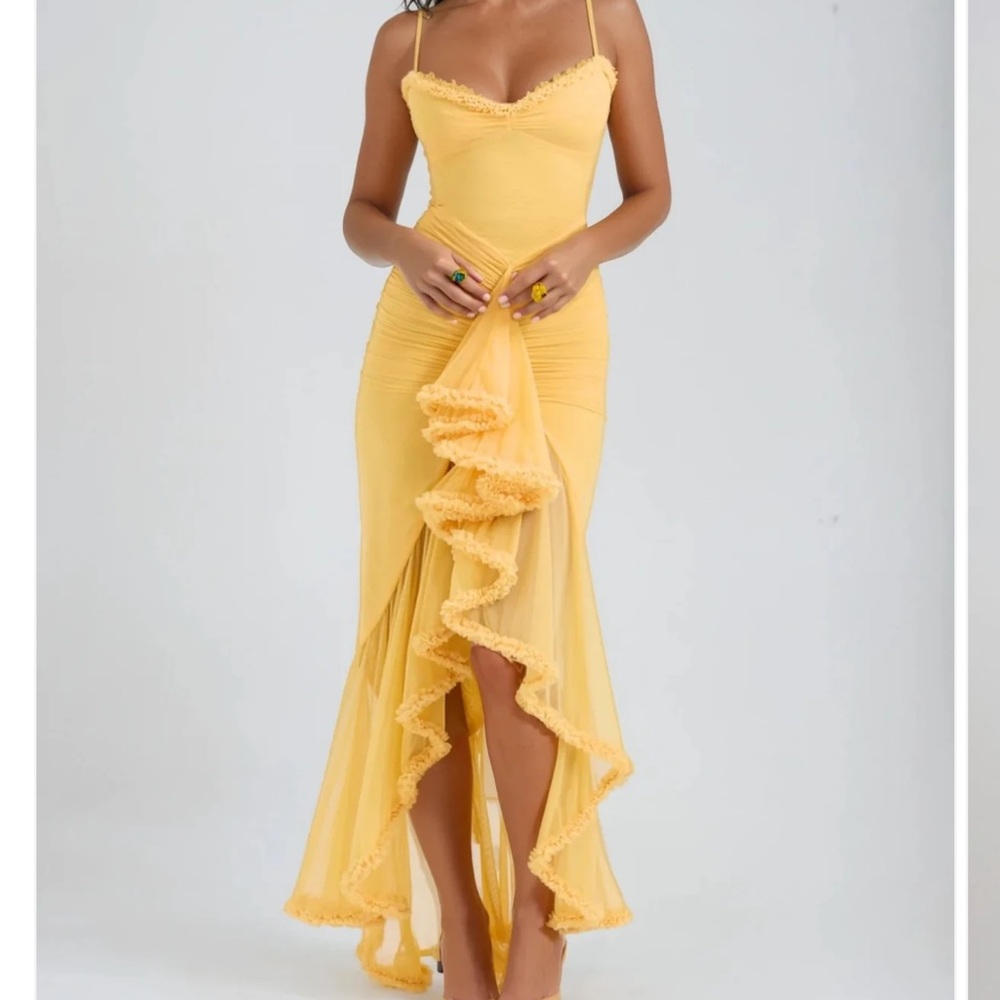 Althea Elise Yellow Gown